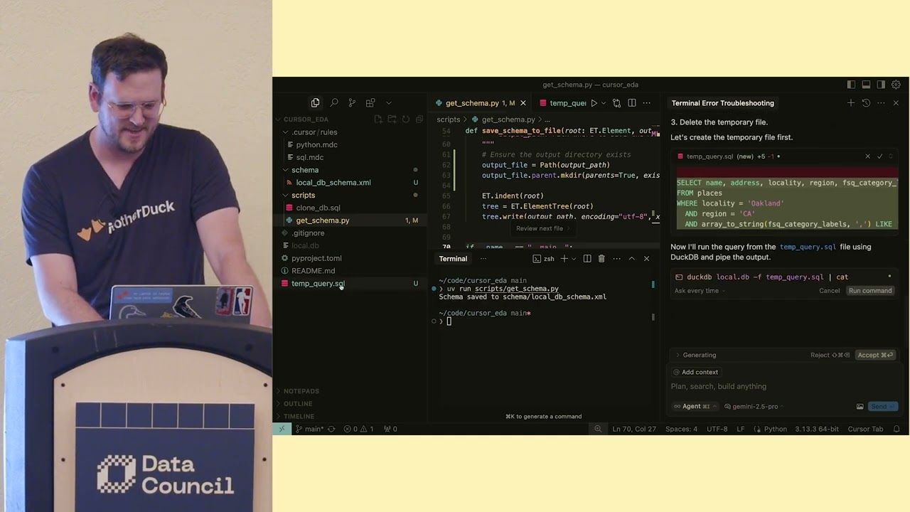 More Than a Vibe: AI-Driven SQL That Actually Works | MotherDuck